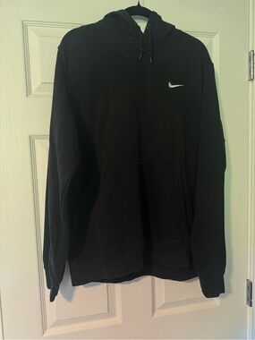Nike Black and White Branded Pullover